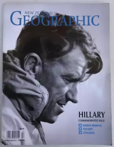 New Zealand Geographic Magazine SIR EDMUND HILLARY Commemorative Issue 2008 - Picture 1 of 4