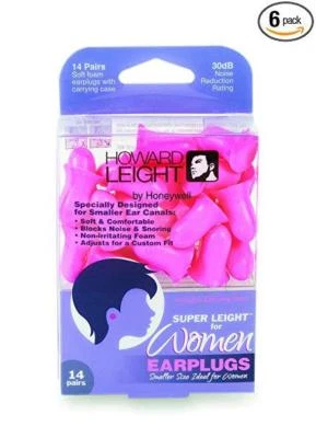 Howard Leight Super Leight Earplugs For Women-14pairs NPR30 - Image 1 of 3