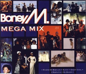 BONEY M - Mega mix 4TR CDM 1992 DISCO - Imagen 1 de 1
