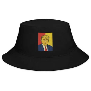 Trump Pop-Art Bucket Hat - Picture 1 of 1