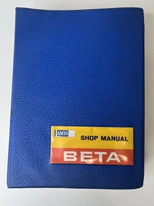 Lancia Beta HPE Original Shop Manual NOS Rare 5-pounds Thousands of Pics Graphs - Picture 1 of 5