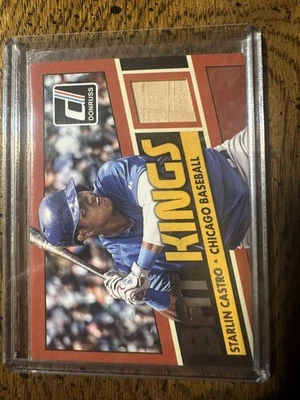 Panini Donruss - Bat Kings Starlin Castro #43 2015 juego usado (MEM) Foto 1 de 2