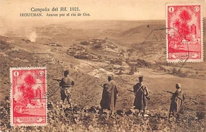 Marruecos - Campaña del Rif 1921 - IRGUEMAN - Avance por el rio de Oro - Ed. M. - Bild 1 von 2