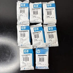 Genuine HP 95 Tri-Color (x7) & HP 98 Black (x1) Ink Cartridges - New/Sealed - Picture 1 of 1
