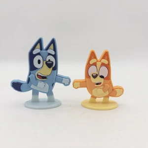 Ludo Studios Bluey & Bingo Tanzen Zahnseide Kuchen Topper Figuren Tanzmodus - Bild 1 von 7