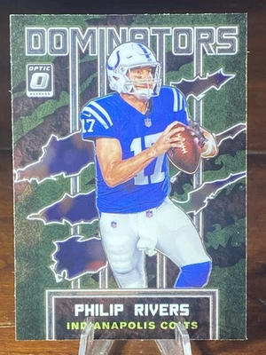 2020 Panini Donruss Optic - Dominators Philip Rivers #DM-PR - Imagem 1 de 2