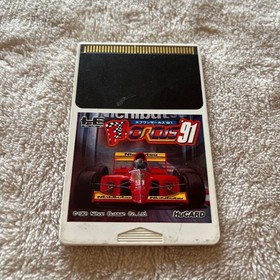 PC Engine F1 Circus 91 Nichibutsu theory Japan VA