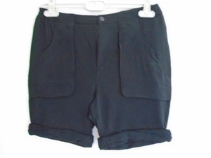 ALEXANDER WANG SHORTS.BLACK.WAIST 30 WITH STRETCH.MODAL/COTTON/SILK - Picture 1 of 4