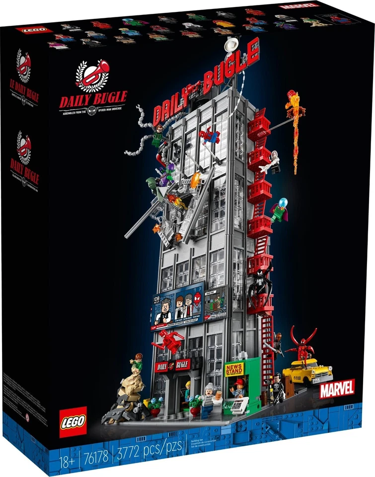 LEGO 76178 Daily Bugle – Marvel Super Heroes Set – 3,772 pcs – Brand New Sealed - Image 1 of 1