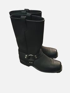 DOPPEL H HARNESS MOTORRAD INGENIEUR LEDER STIEFEL ölbeständige Sohle Gr. 14 D - Bild 1 von 7