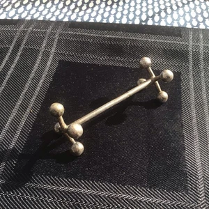Vintage Collectible Metal Fountain Pen Desktop Stand Pen Holder - Picture 1 of 3