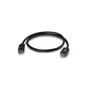 LEGRAND AV - C2G 54326 6FT DISPLAYPORT TO HDMI M/M BLK ADAPTER CABLE - Picture 1 of 1