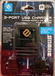 ICS Innovation 2-Port USB Ladegerät A 5FD B Montage leicht an Nachttischen Laden - Bild 1 von 2