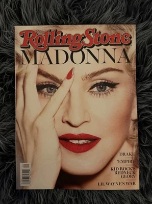 Madonna Rolling Stone Magazine USA Cover 2015 Rebel Heart No Label Brand New - Image 1 of 4