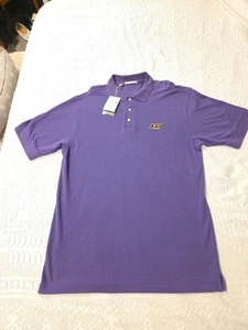 Polo de golf ECU Pirates Cutter & Buck púrpura XL largo nuevo con etiquetas - Imagen 1 de 8