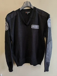 Cobmex Medium Commando V-Ausschnitt Pullover Schulter Ellenbogen Patches Sicherheit  - Bild 1 von 9