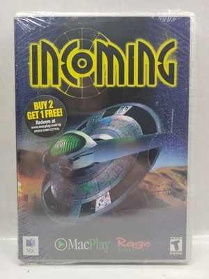 (NEW/SEALED)Incoming Game, MacPlay/Mac OS X, MACINTOSH APPLE CD-ROM(2002, TEEN) - Image 1 of 4