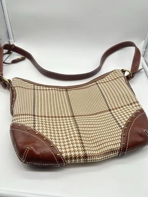 Ralph Lauren Houndstooth单肩包复古 — 第 1/4 张图片