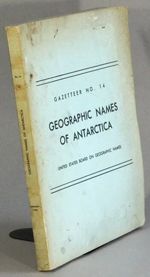 United States Board on / Geographic names of Antarctica With foreword 1956 - Image 1 of 2