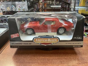 1973 Firebird Trans Am 1:18 Die-cast Metal (American Muscle, ERTL) NIB - Picture 1 of 11