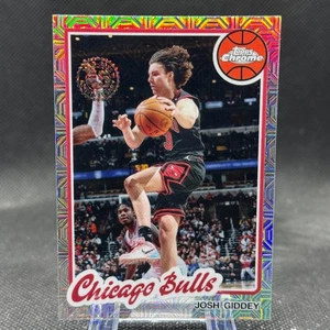 Josh Giddey 2025-26 Topps Basketball 1980-81 Chrome Mojo Chicago Bulls #TC-CB - Bild 1 von 2