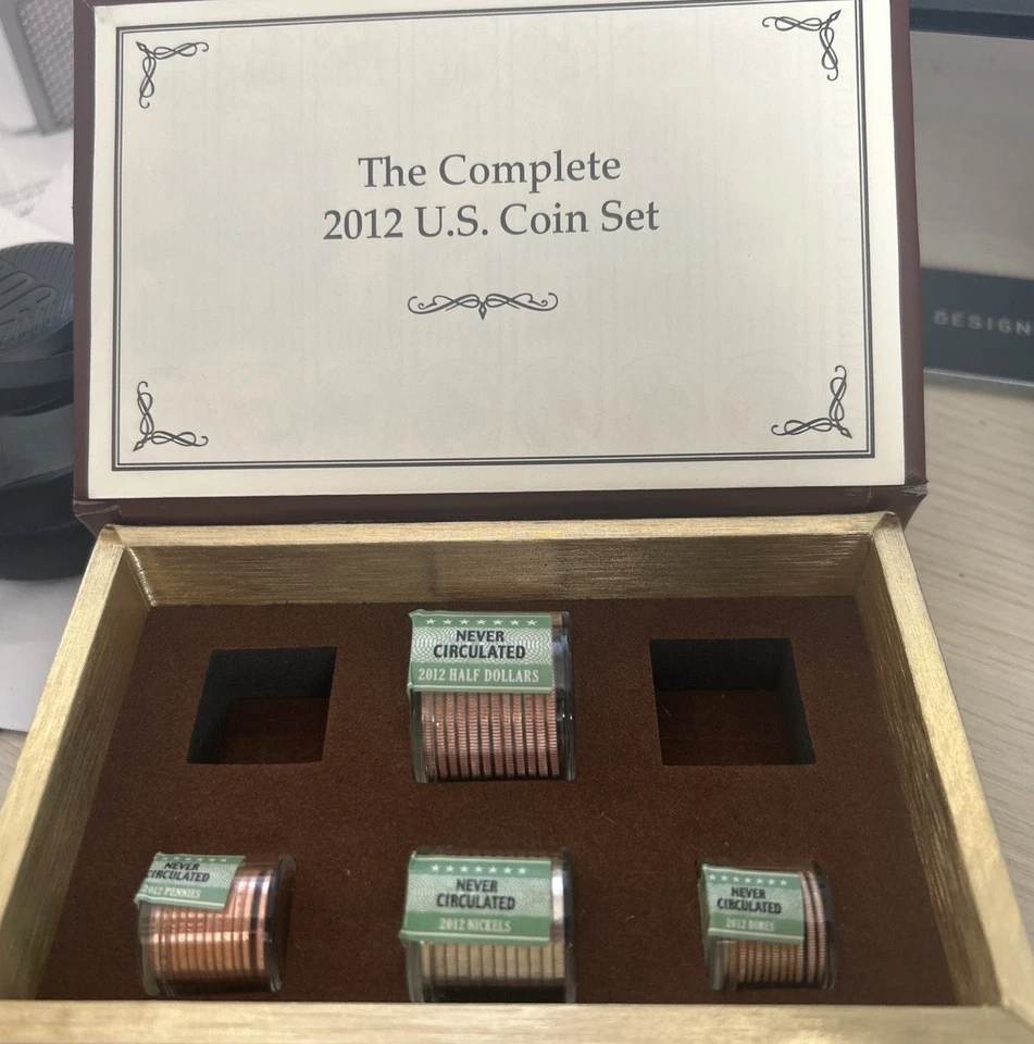2012 U.S. Coin Set - Never Circulated - Pennies, Nickles, Dimes, Half Dollars - Image 1 of 1