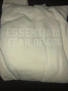 NWT Essentials Fear Of God Canary Hoodie Size L - Picture 1 of 4