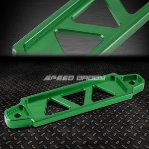 170MM/145MM GREEN BILLET ALUMINUM CAR BATTERY TIE DOWN MOUNT BRACKET BRACE BAR - Bild 1 von 7