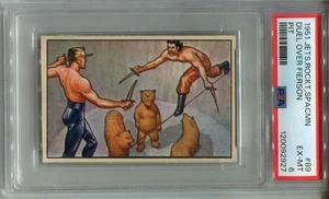 1951 Bowman Jets, Rockets, & Spacemen #89 Duel Over Fierson Pit PSA 6 EX-MT - Picture 1 of 2