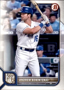 LOT OF 5 2022 BOWMAN BASE VETERAN PAPER #46 ANDREW BENINTENDI ROYALS - Bild 1 von 2