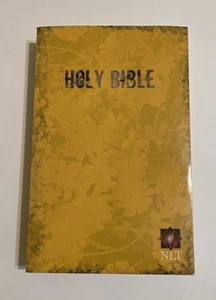EUC Holy Bible Yellow Paperback NLT New Living Translation English - Picture 1 of 11