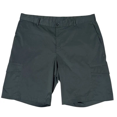 Pantalones cortos de golf Nike para hombre delanteros planos grises bolsillos Dri-Fit 36 pulgadas Foto 1 de 4