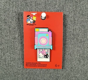 Spilla smaltata diapositiva fotocamera Loungefly Sanrio Hello Kitty and Friends (NUOVA) - Foto 1 di 5