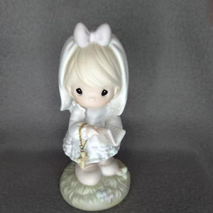 Precious Moments Figur This Day Has Been Made In Heaven Mädchen Rosenkranz Gebet - Bild 1 von 6