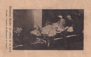 BIANCHINA CARLIERI Opfer eines Tieres, Karton verkauft für Sommerdenkmal - Bild 1 von 2