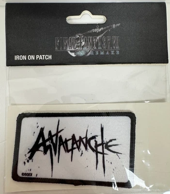 Final Fantasy VII Remake Iron on Avalanche Patch by Square Enix New - Image 1 of 4