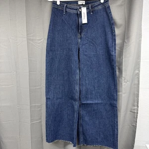 The Drop Damen Jeans - Kori Relaxed Wide Leg - Medium Wash - Größe 28 - Neu - Bild 1 von 10