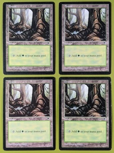 Forest (Pond) x4 Tempest 4x Magic the Gathering MTG - Picture 1 of 1