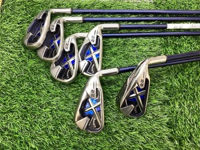 Callaway X-22 Iron Set 5-9,Pw 6pc Flex Regular X Series 60i 2008 Graphite - Image 1 of 4
