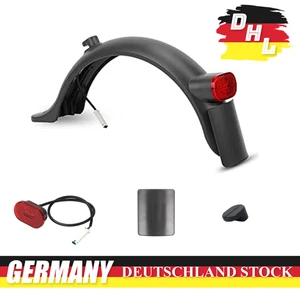 Kotflügel Hinten Schutzblech Für Xiaomi 1S Pro2 E Scooter mit Rücklicht DHL - Bild 1 von 7