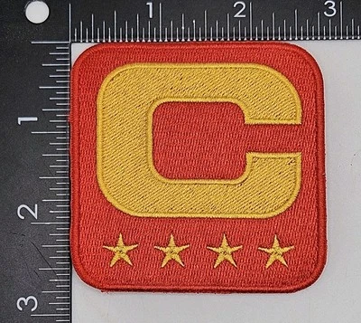 4 Star Captain C Patch Red / Yellow Gold - Image 1 of 2
