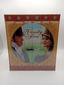 BBC & A&E Thackeray Vanity Fair VHS Tapes 300 Minutes Set Of 6 New Sealed - Picture 1 of 12