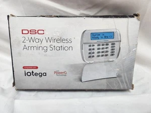DSC WS9LCDWF9 Stazione di armamento LCD PowerG wireless a 2 vie - Foto 1 di 8