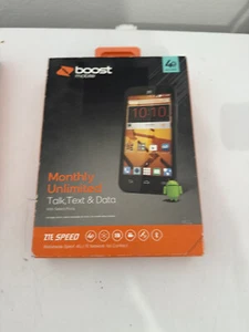 ZTE SPEED Cell phone nationwide sprint 4g LTE Boostmobile - Picture 1 of 4