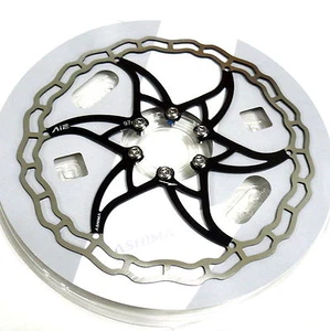 gobike88 The World's Lightest ASHIMA Ai2 Disc Rotor, 180mm, 97g, Black, W56 - Picture 1 of 1