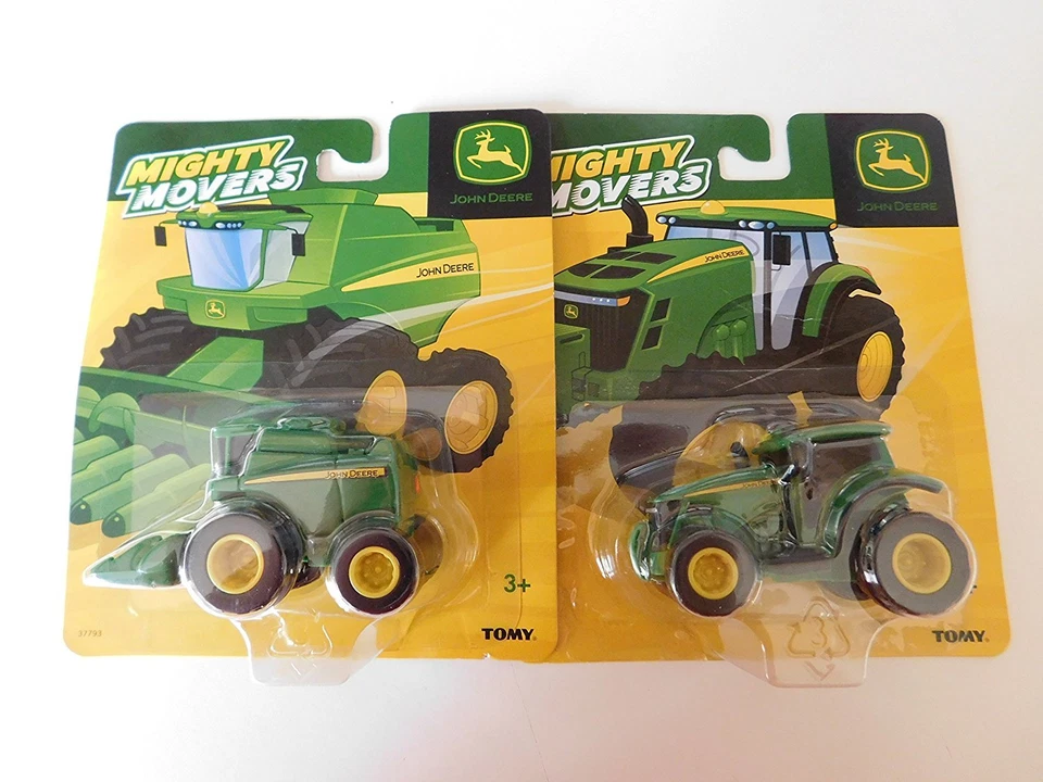 Tomy John Deere Mighty Movers 2 Pack - Image 1 of 1