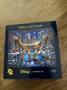 Dowdle Disney Mickey Mouse & Friends Skating Central Park 500-teiliges Puzzle - Bild 1 von 2