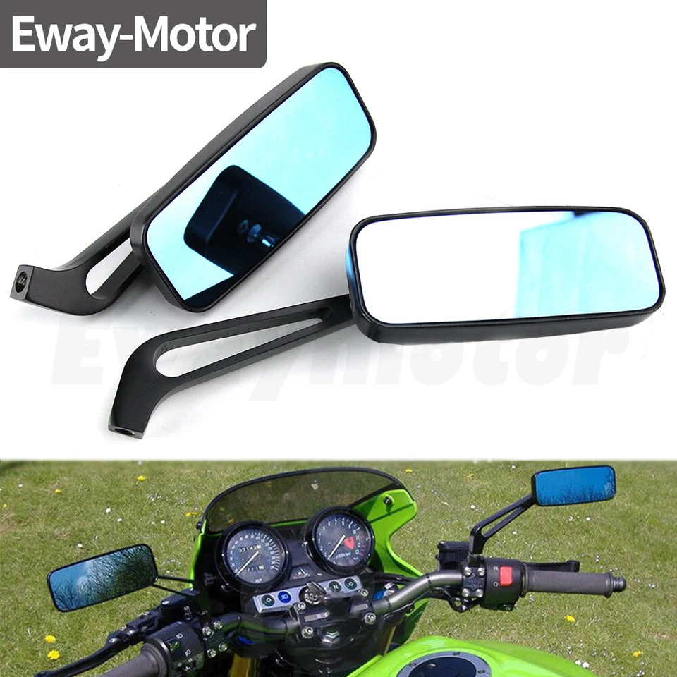 8mm 10mm Motorcycle Rearview Side Mirror For Harley Sportster XL Honda Yamaha - Image 1 of 4
