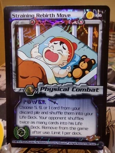 DBZ CCG DRAGON BALL Z STRAINING REBIRTH MOVE #106 RARE LIMITED FOIL NEAR MINT 02 - Picture 1 of 2