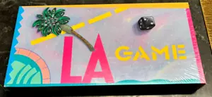 VTG 1988 Los Angeles Board Game Charlie White New Sealed RARE (Monopoly Style) - Picture 1 of 19